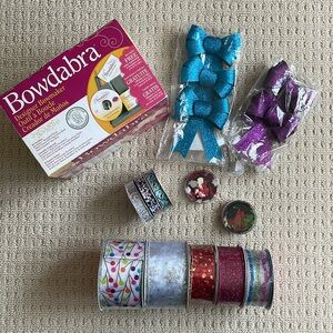 Bowdabra Bow Maker & Ribbons Bundle